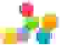 Набор игрушек для ванной Happy Baby Iqbubbles